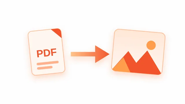 A PDF page being converted into a JPG picture
